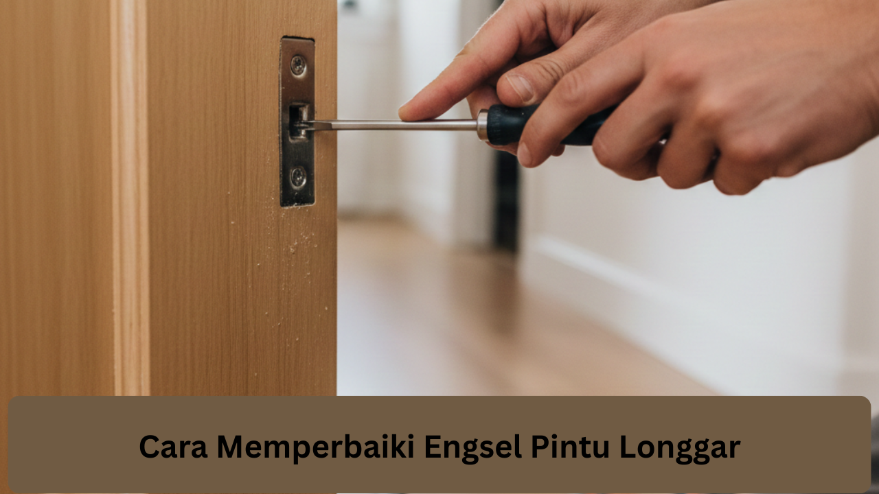 Cara Memperbaiki Engsel Pintu Longgar