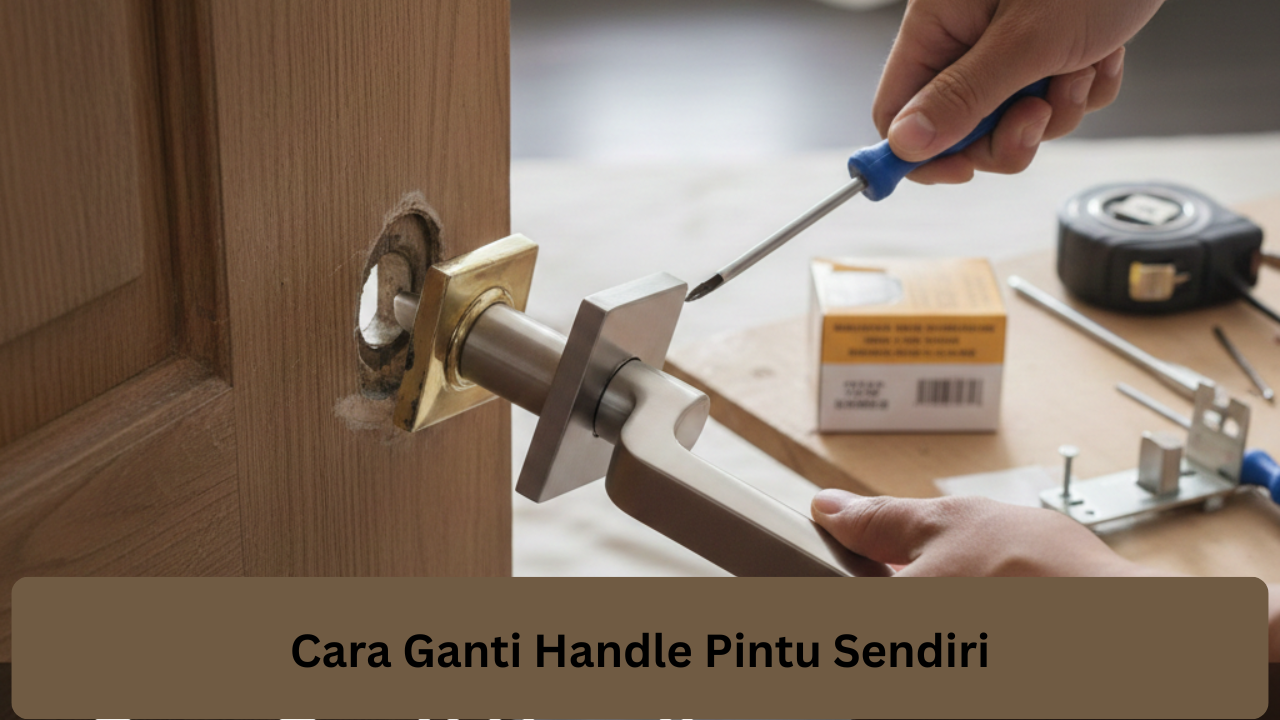 Cara Ganti Handle Pintu Sendiri