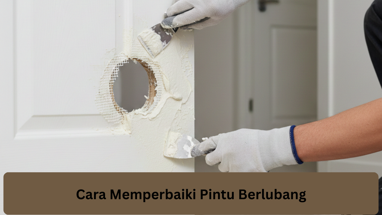 Cara Memperbaiki Pintu Berlubang