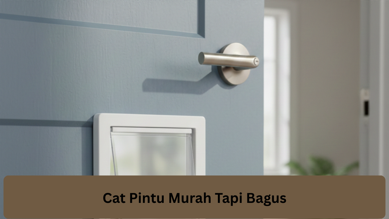 Cat Pintu Murah Tapi Bagus