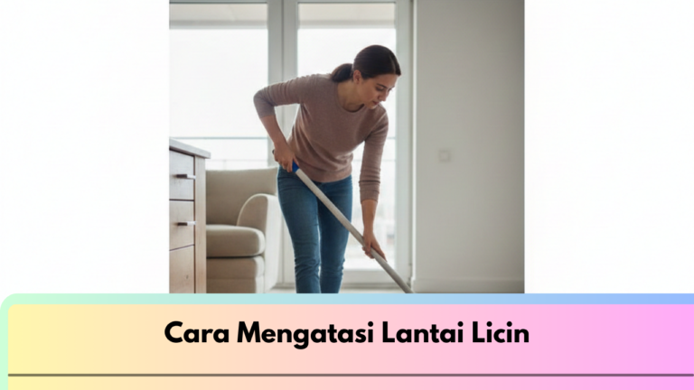 Cara Mengatasi Lantai Licin