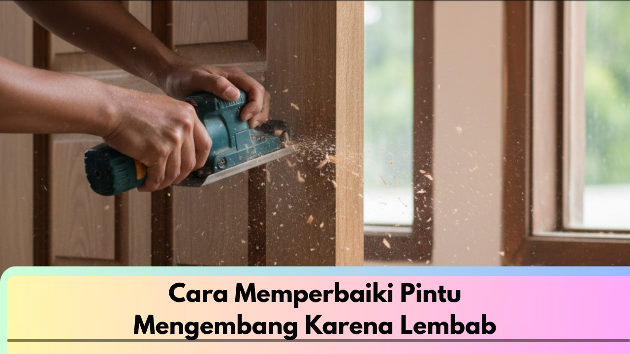 Cara Memperbaiki Pintu Mengembang Karena Lembab