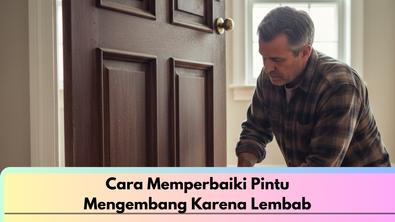 Cara Memperbaiki Pintu Kayu yang Seret