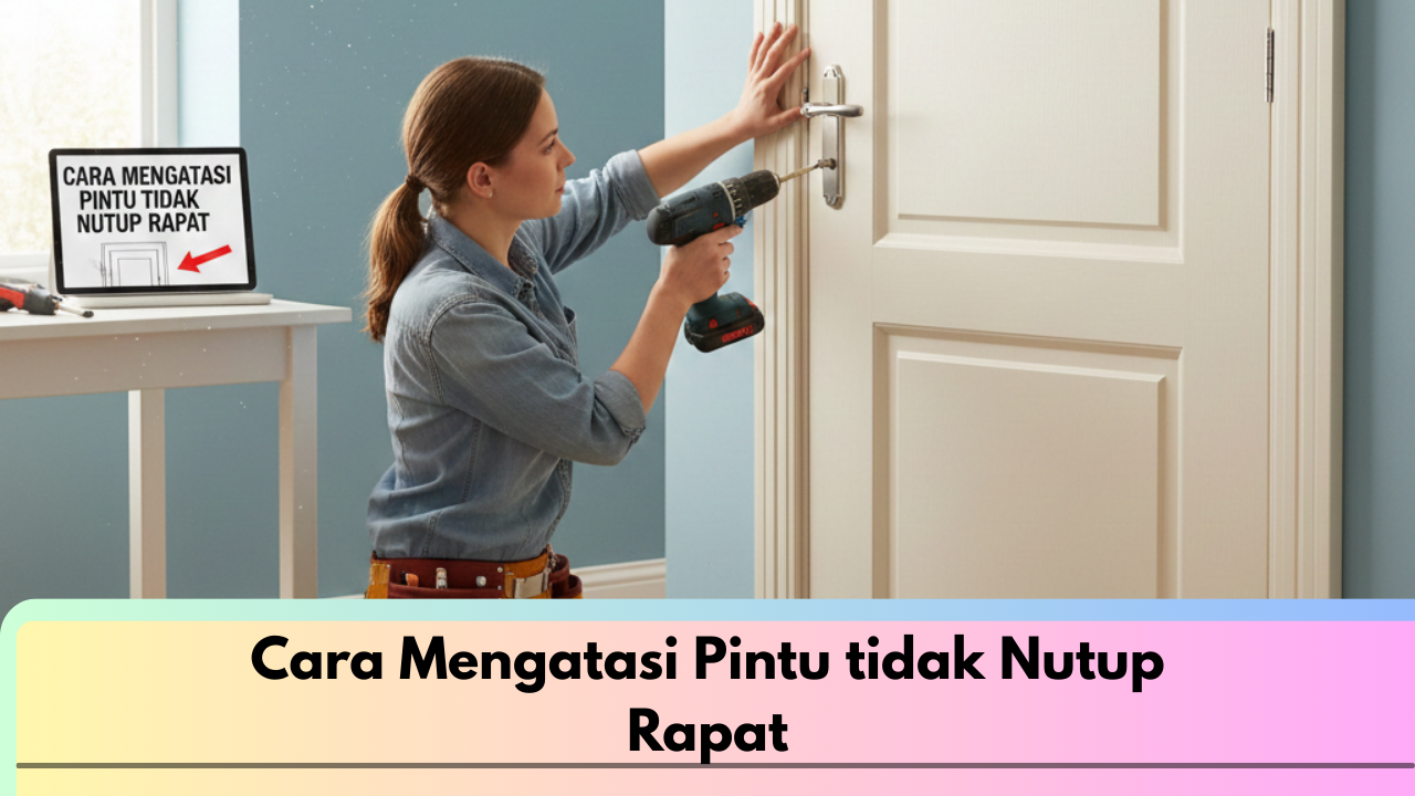 Cara Mengatasi Pintu tidak Nutup Rapat